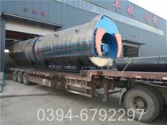 1吨液化气热水锅炉